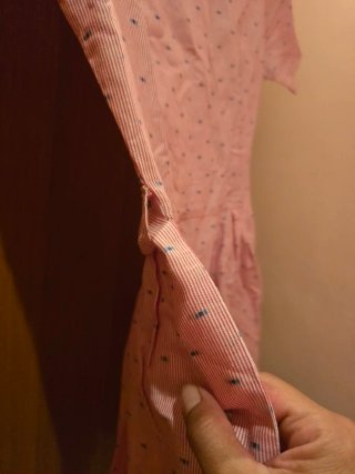 Vestido rosa verano nuevo con etiqueta