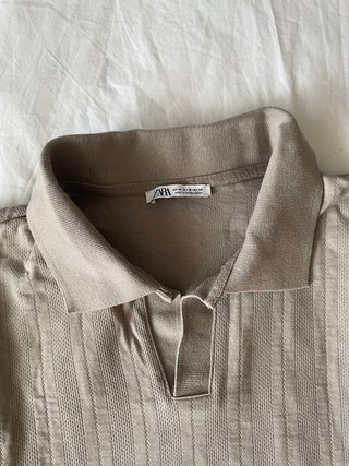 Polo Zara Beige Talla M