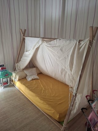 Cama tipi infantil madera