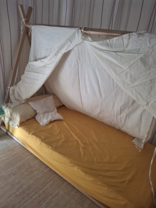 Cama tipi infantil madera