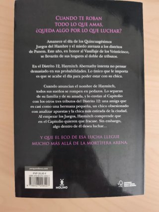 Los juegos del hambre Amanecer en la cosecha. 5