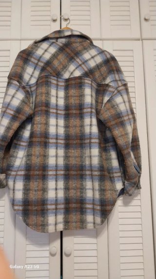 Camisa cuadros Stradivarius Talla M
