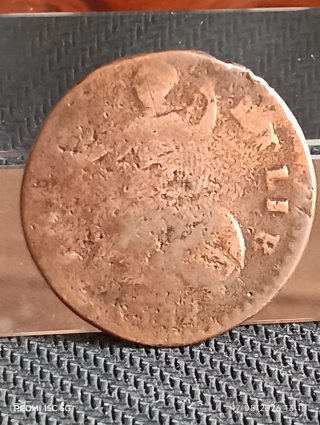 Moneda colonial antigua Británica 1787
