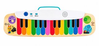 Piano Hape de madera con colores