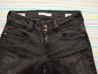 Vaqueros Pepe Jeans Rectos Mujer Gris