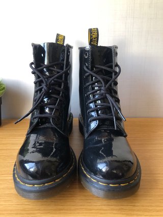 Botas Dr. Martens charol negras