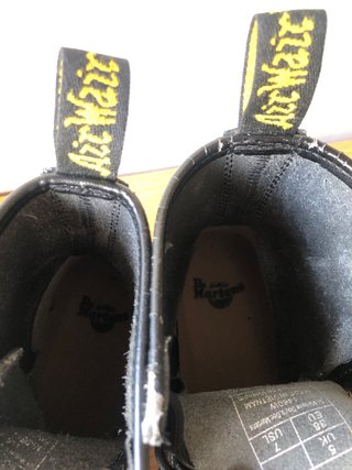 Botas Dr. Martens charol negras