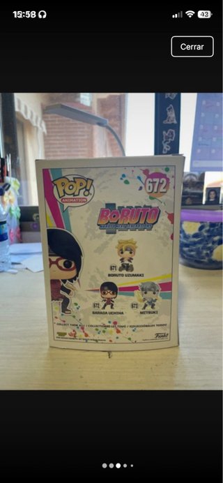 Funko Pop Sarada Uchiha Boruto 672