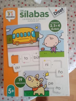 Juego de mesa Las Sílabas Diset