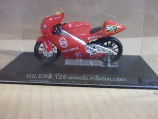 Maqueta Gilera 125 Manuel Pogiali 2001
