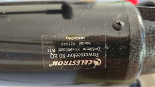 Telescopio Celestron PowerSeeker 80EQ