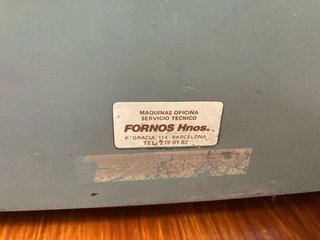 Máquina de escribir Hispano Olivetti Lexicon 80