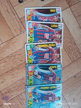 Cartas Fútbol Adrenalyn 2016-17