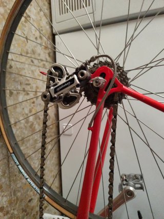 Bicicleta Vintage Roja Exclusiva