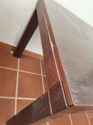 Mesa Comedor Madera 140x90 Robusta.