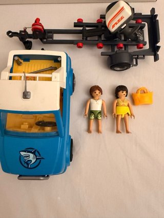 Playmobil 71589 Pickup con  Remolque para lancha