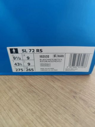 Adidas SL 72 RS Azul/Blanco Talla 43.5