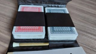 Card Caddy Set vintage 2 mazzi carte