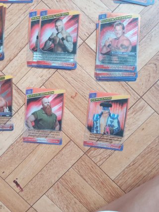 Cartas WWE Varias