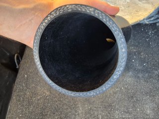 Manguito de silicona reforzado 5 capas turbo/inter