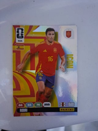 Cromo rodri fifa 365 Seleccion española