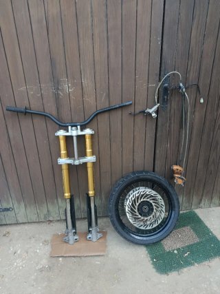 Horquilla Doble Disco Derbi Completa