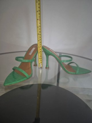 Zapatos de tacón verdes Primark