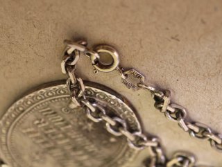 Cadena Plata 925 con Medallón Vintage
