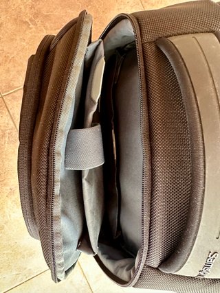 Mochila Samsonite Ejecutiva Negra/Gris