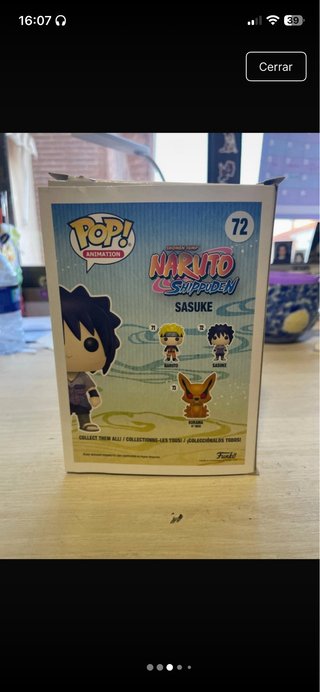 Funko Pop Sasuke Naruto Shippuden #72