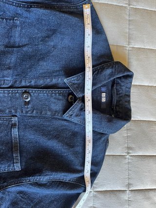 Giacca Uniqlo denim blu taglia XS