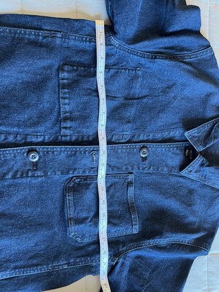 Giacca Uniqlo denim blu taglia XS