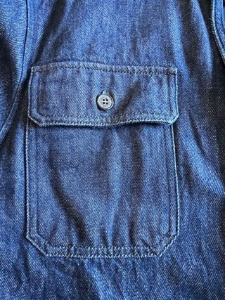 Giacca Uniqlo denim blu taglia XS