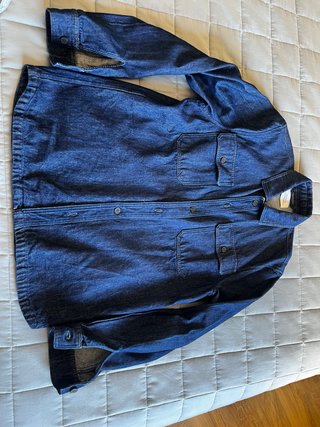 Giacca Uniqlo denim blu taglia XS