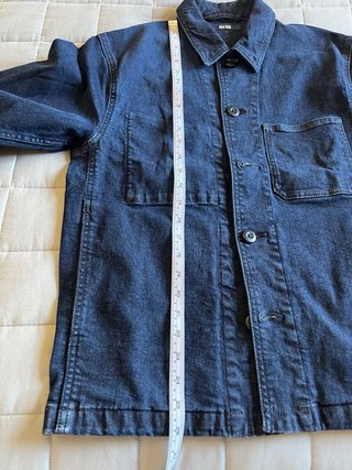 Giacca Uniqlo denim blu taglia XS