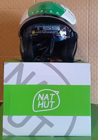 Casco para moto Nat Hut NUEVOS ORIGINALES!!