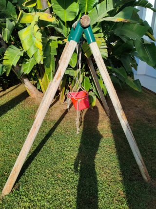 Columpio Infantil Jardín Madera