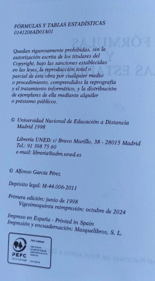 ESTADÍSTICA BÁSICA CON R y FÓRMULAS Y TABLAS