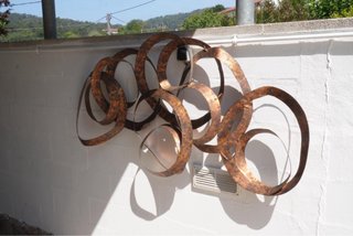 Lote aros hierro rústico decoración