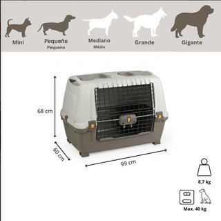 Transportín grande para perro