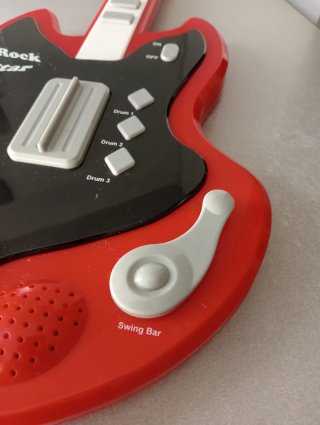 Guitarra de juguete Rock Star, a pilas