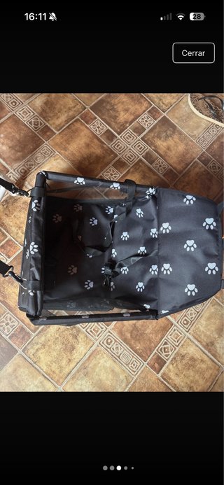 Silla para mascota para coche