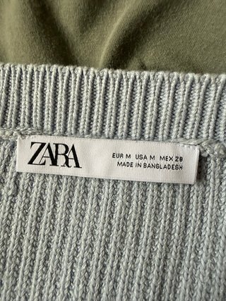 Chaleco de punto Zara Talla M