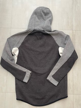 Nike Tech Fleece Hoodie Gris/Blanco/Negro