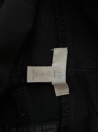Pantalón premamá negro