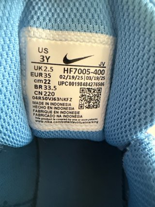 Zapatillas Nike niño running Dynamic Fit talla 35