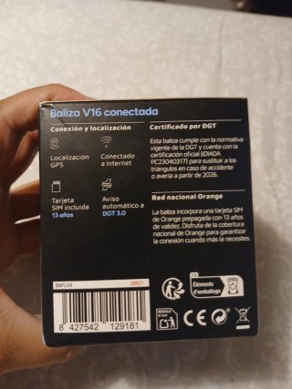 Baliza v16 KSIX