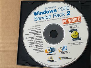 Windows 2000 Service Pack 2 CD-ROM