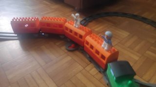 Tren Duplo LEGO mega circuito