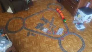 Tren Duplo LEGO mega circuito